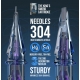 The King's Swords 304 Stainless Steel Round Liner RL Tattoo Cartridge Needles 20PCS The King's Swords 304 Stainless Steel Round Liner RL Tattoo Cartridge Needles 20PCS